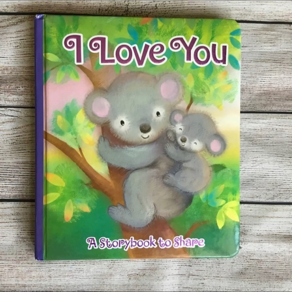 I Love You Board Book Picture Book Used